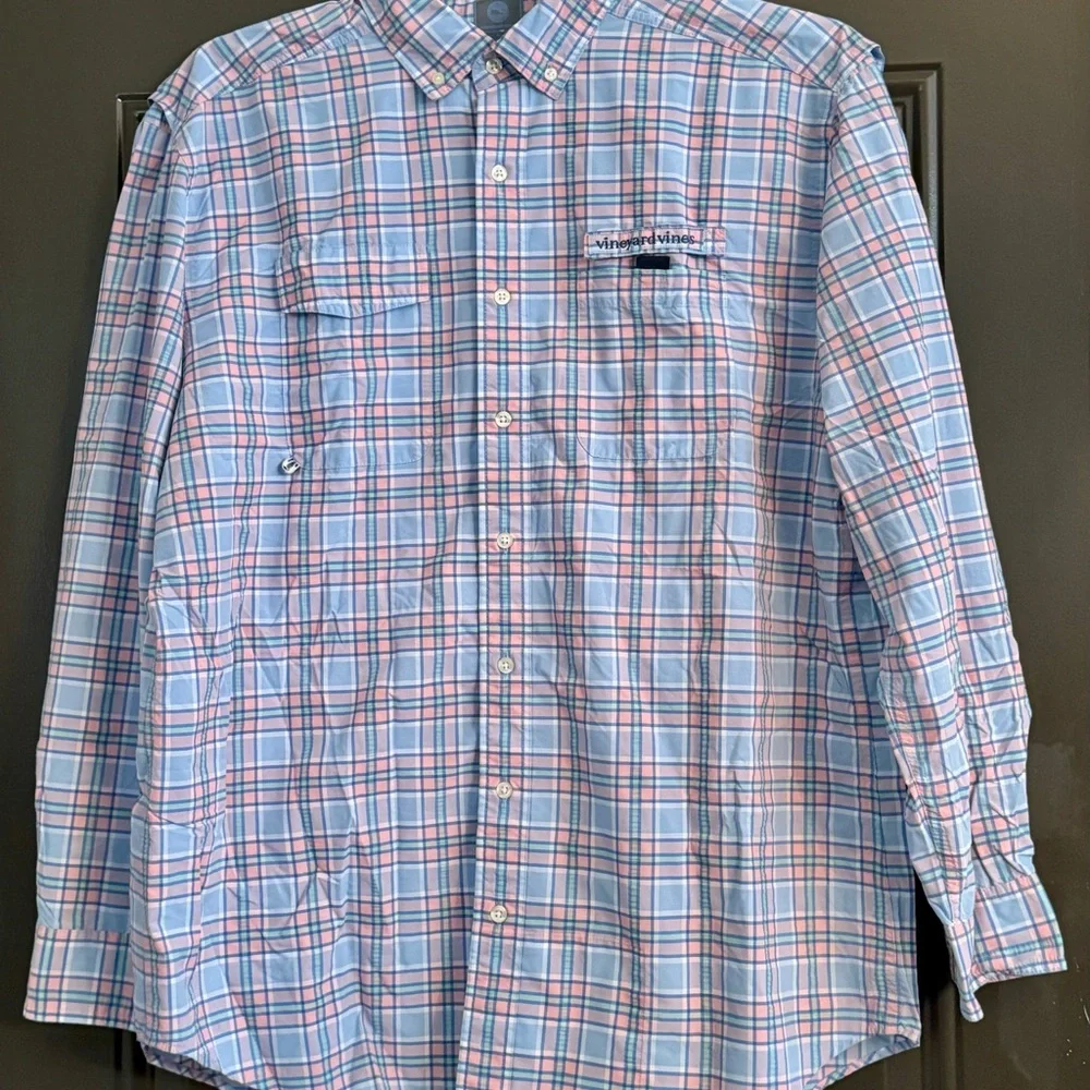 Vineyard Vines Men’s Harbor Shirt Size Large - Picture 3 of 8
